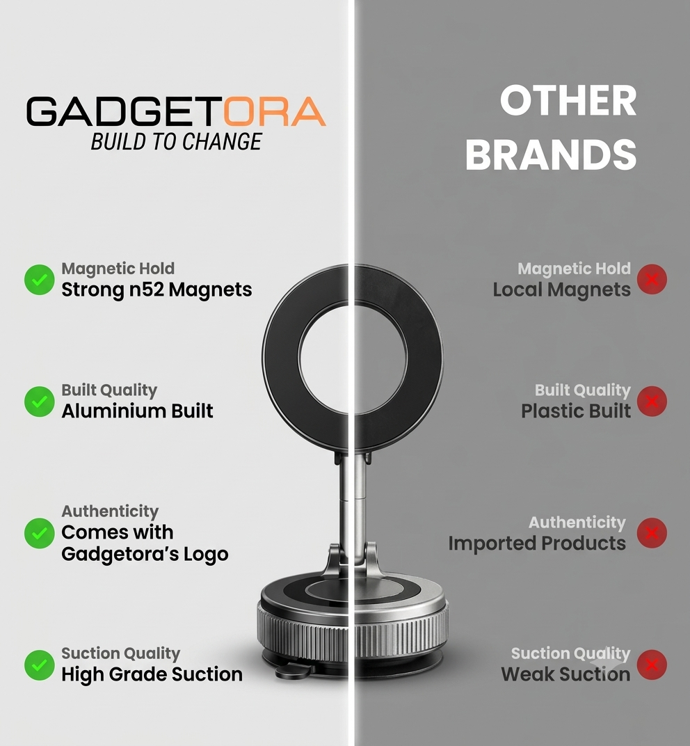 vacuum magnetic phone holder 360°